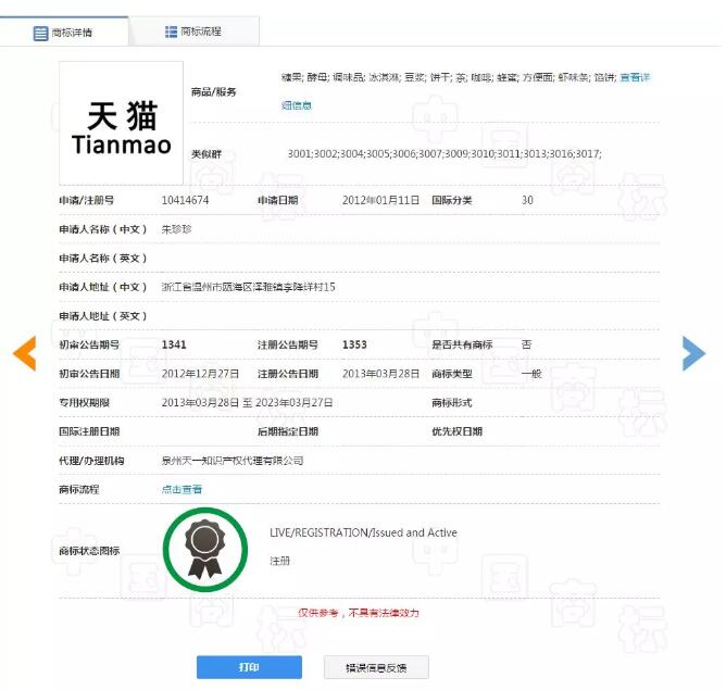 兩人爭搶“天貓”商標打起來！商標搶注為哪般？