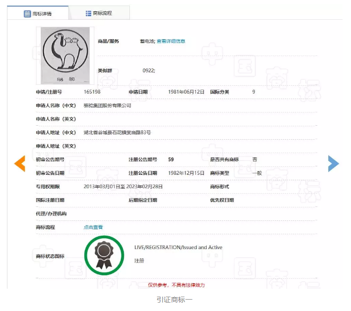 “駱駝祥子”商標維持有效注冊！