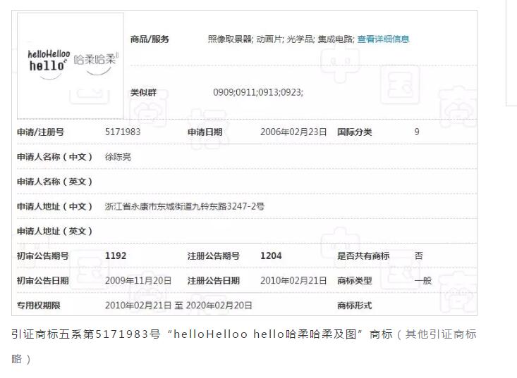 Hello=你好？ 近似不近似，看法院說(shuō)法！