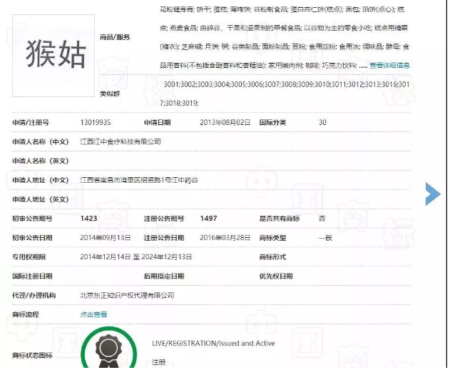 神反轉(zhuǎn)！江中“猴姑”商標(biāo)被無效了？