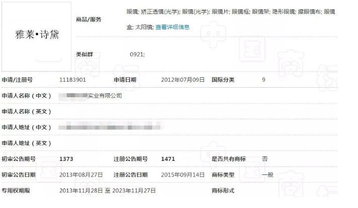 小心別看錯了，雅萊·詩黛不是雅詩萊黛！