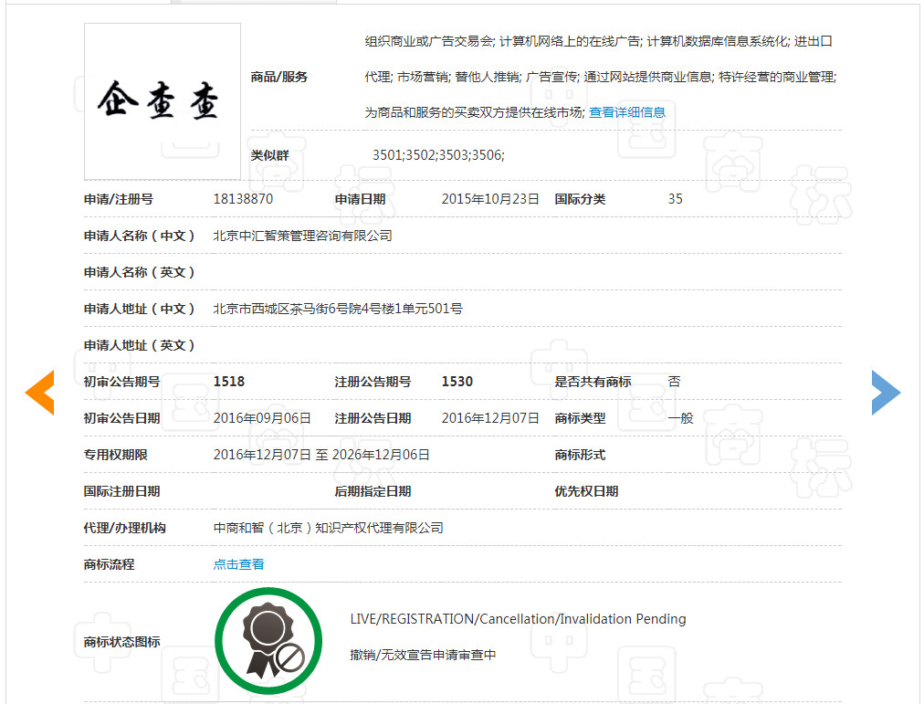 企查查：我太難了，搶注了我的名字，還把我給告了！