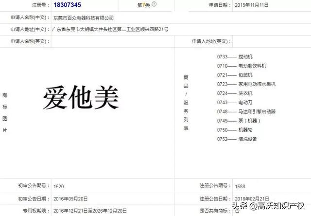 進入中國第2年“愛他美”商標就被搶注，如今維權(quán)難上加難
