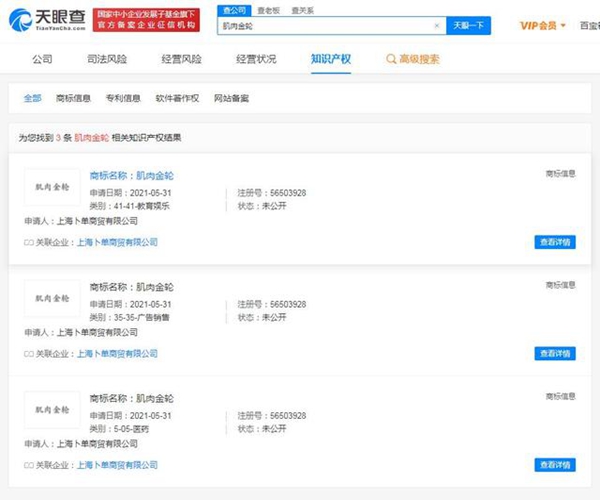 大司馬“肌肉金輪”梗爆火！商標(biāo)卻是被搶注了！