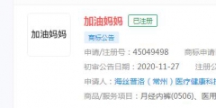 電視劇《加油媽媽》商標(biāo)被搶注，分類涉及 醫(yī)療用品